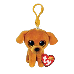 Ty Inc Beanie Boos Tan Dog Clip - Zuzu
