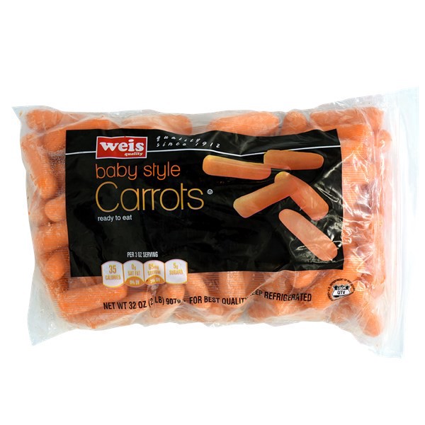 slide 1 of 1, Baby Carrots 2Lbs, 2 lb