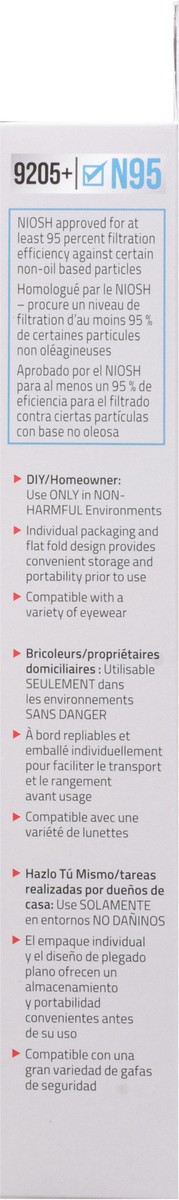 slide 5 of 9, 3M Aura Particulate Respirator 9205+, 3 ct