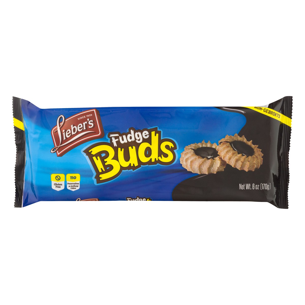 slide 1 of 9, Lieber's Fudge Buds Cookies 6 oz, 6 oz