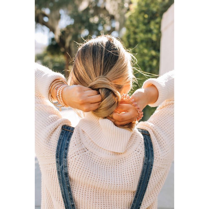 slide 4 of 5, Teleties Hair Tie Large Size 3 ea, 3 ct