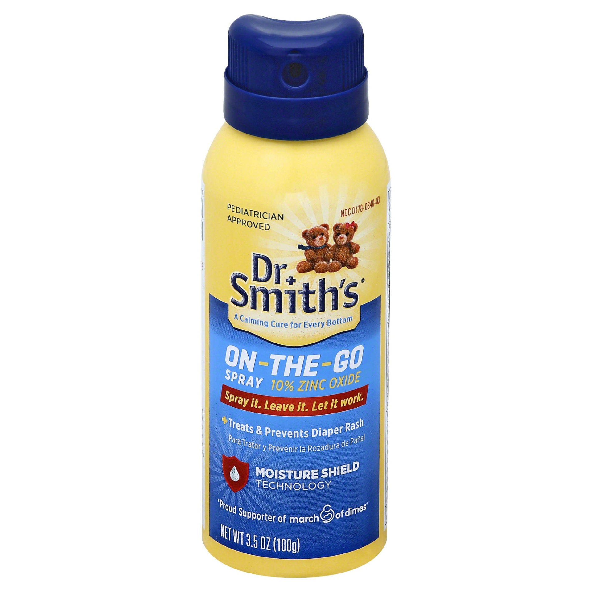 slide 1 of 1, Dr Smith's Diaper Rash Spray, 3.5 oz