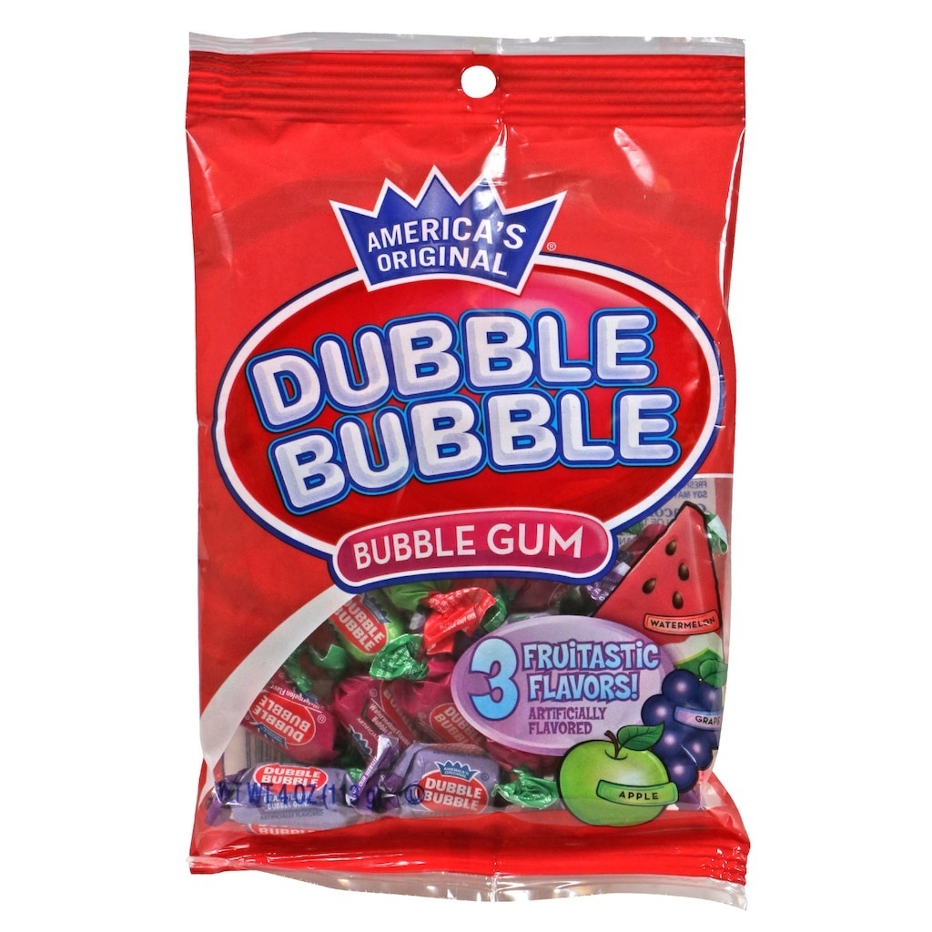 slide 1 of 1, Dubble Bubble Bubble Gum, 4.5 Oz., 1 ct