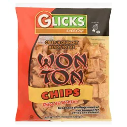 Glicks Wonton Chips 10 oz