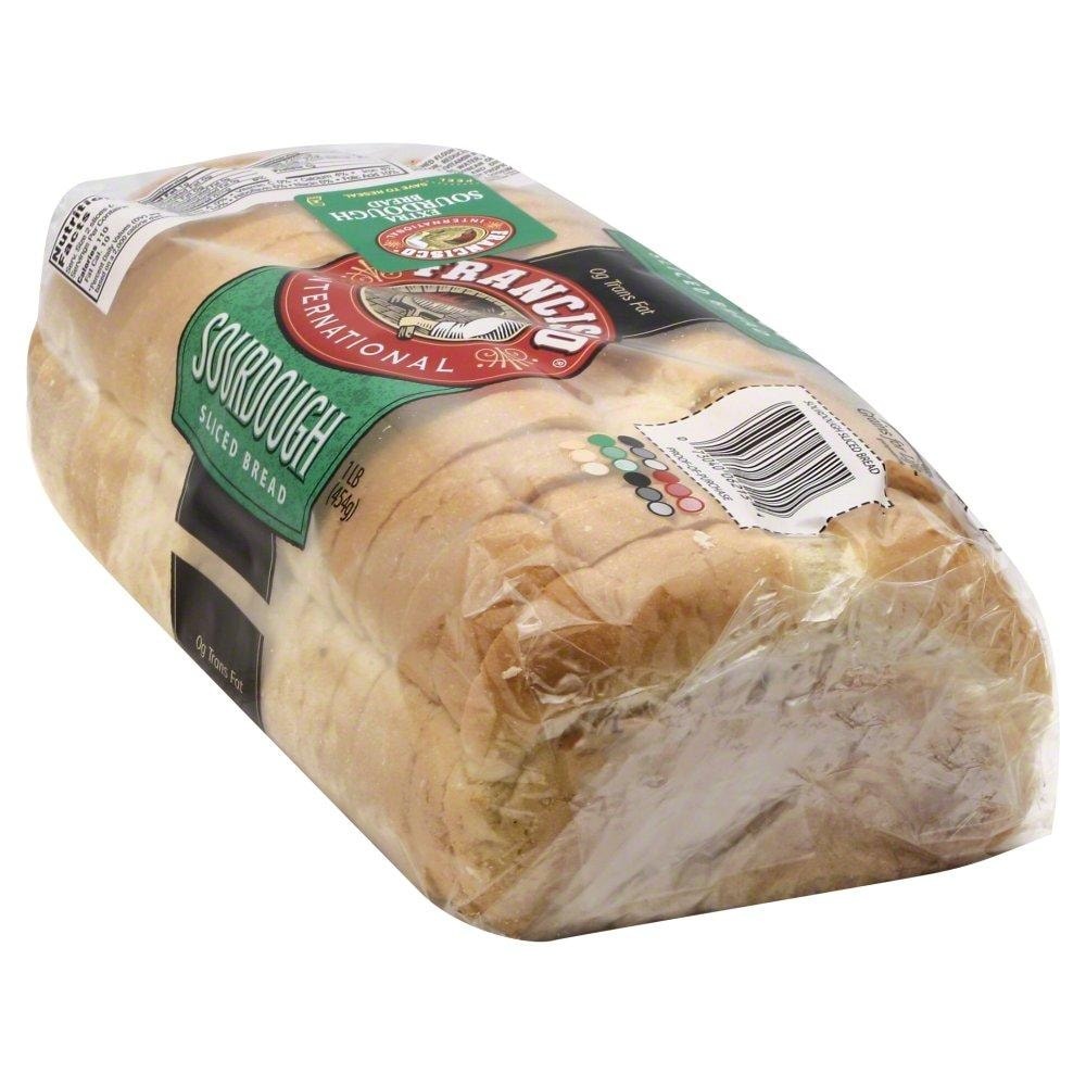 slide 1 of 1, Francisco International Sliced Sourdough Bread, 1 lb