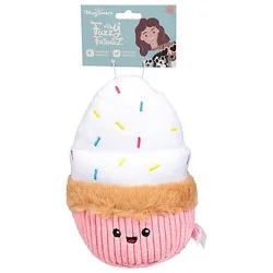 Hugsmart Pet Dog Plush Toy Cupcake Single Pack Size 108g - EA