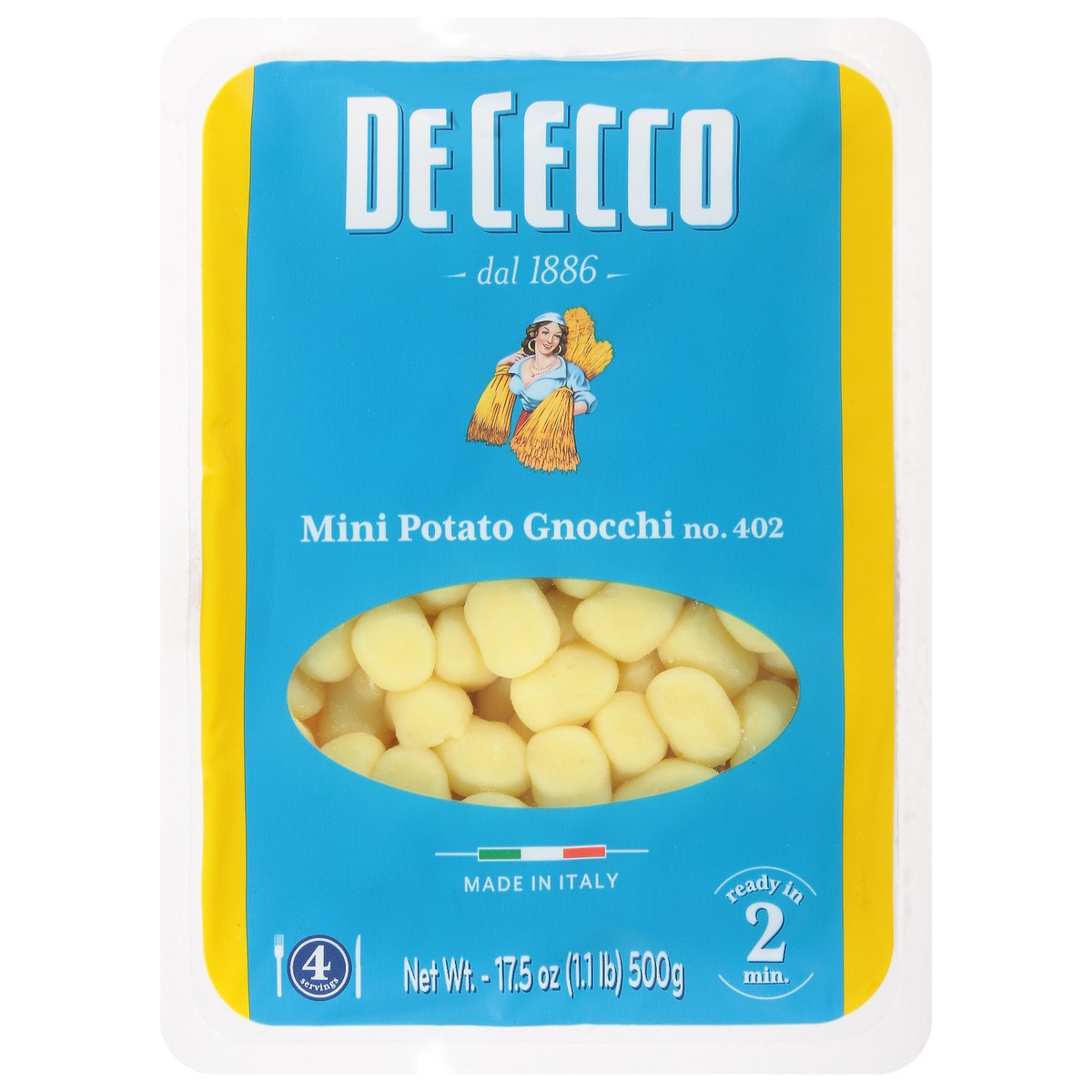 slide 1 of 13, De Cecco No. 402 Potato Gnocchi Mini 17.5 oz, 17.5 oz