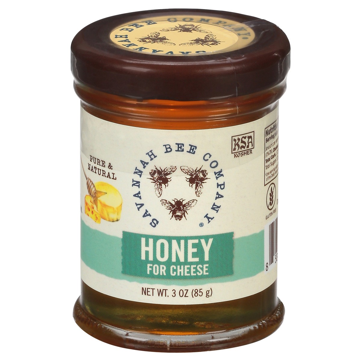 slide 7 of 13, Savannah Bee Company Pure & Natural Honey for Cheese 3 oz, 3 oz