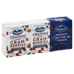 Ocean Spray Craisins Dried Cranberries- Original 1oz, 6 Count
