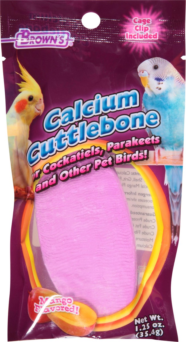 slide 3 of 9, Extreme! Mango Flavored Calcium Cuttlebone 1.25 oz, 1.25 oz