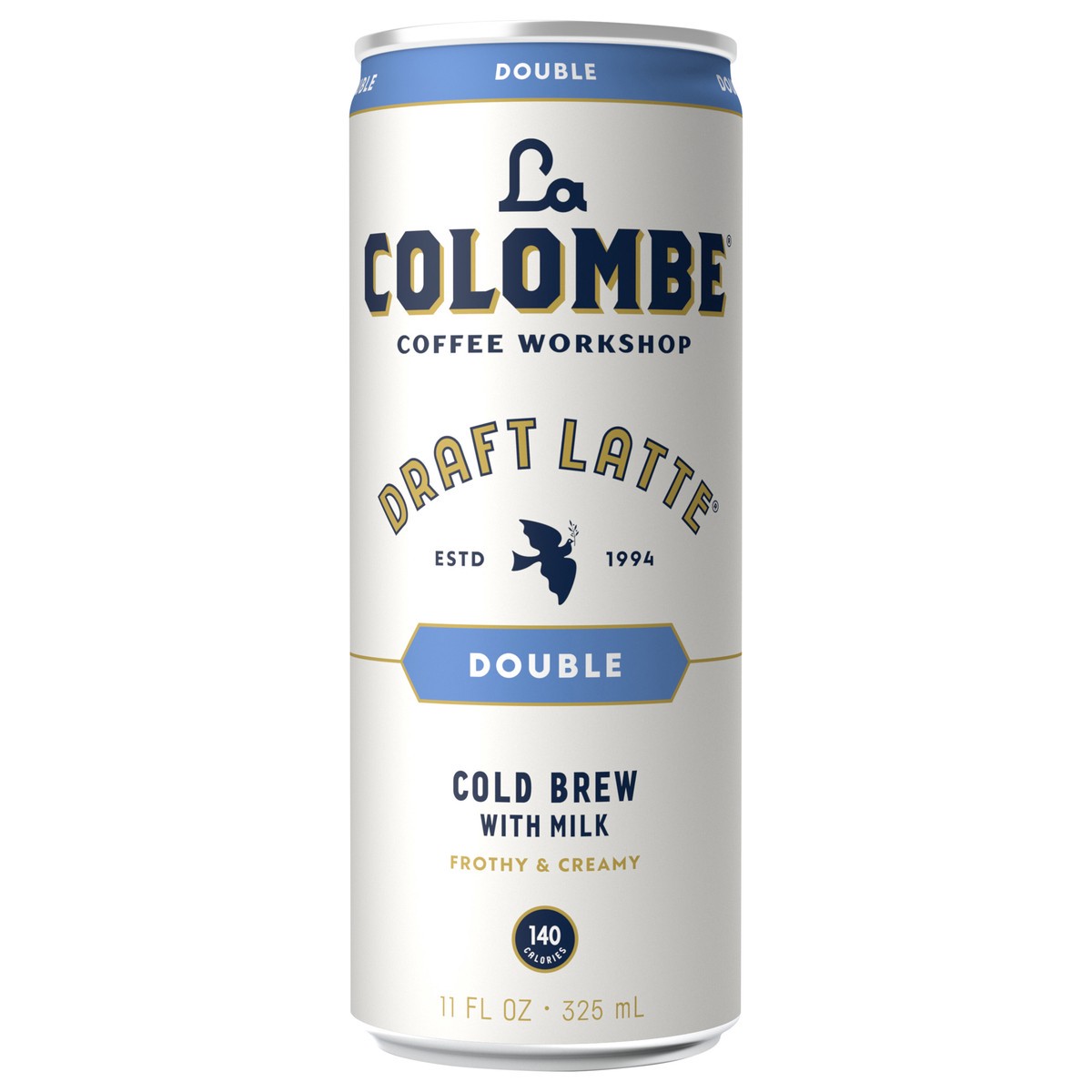 slide 1 of 12, La Colombe Coffee Roasters La Colombe Coffee, Double Draft Latte, 11 fl oz Cans, 11 fl oz