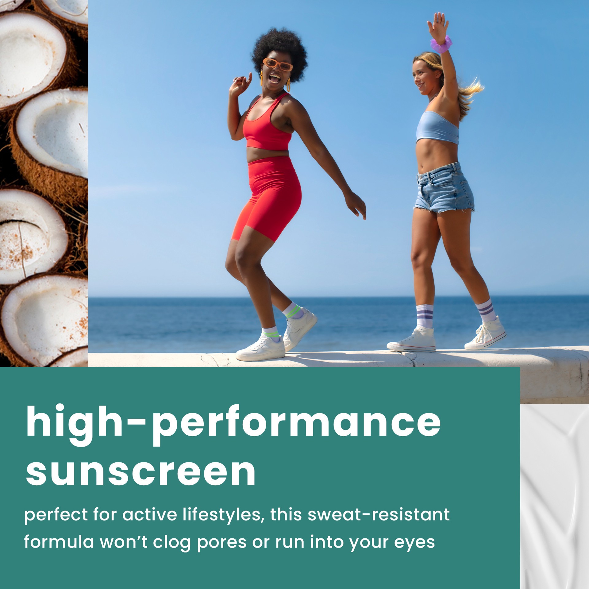 slide 3 of 6, Hawaiian Tropic Island Sport Broad Spectrum SPF 15 Ultra Light Light Tropical Scent High Performance Sunscreen 8 oz, 8 oz