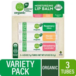 Simple Truth Smple Truth Organic Moisturizing Lip Balm Variety Pack
