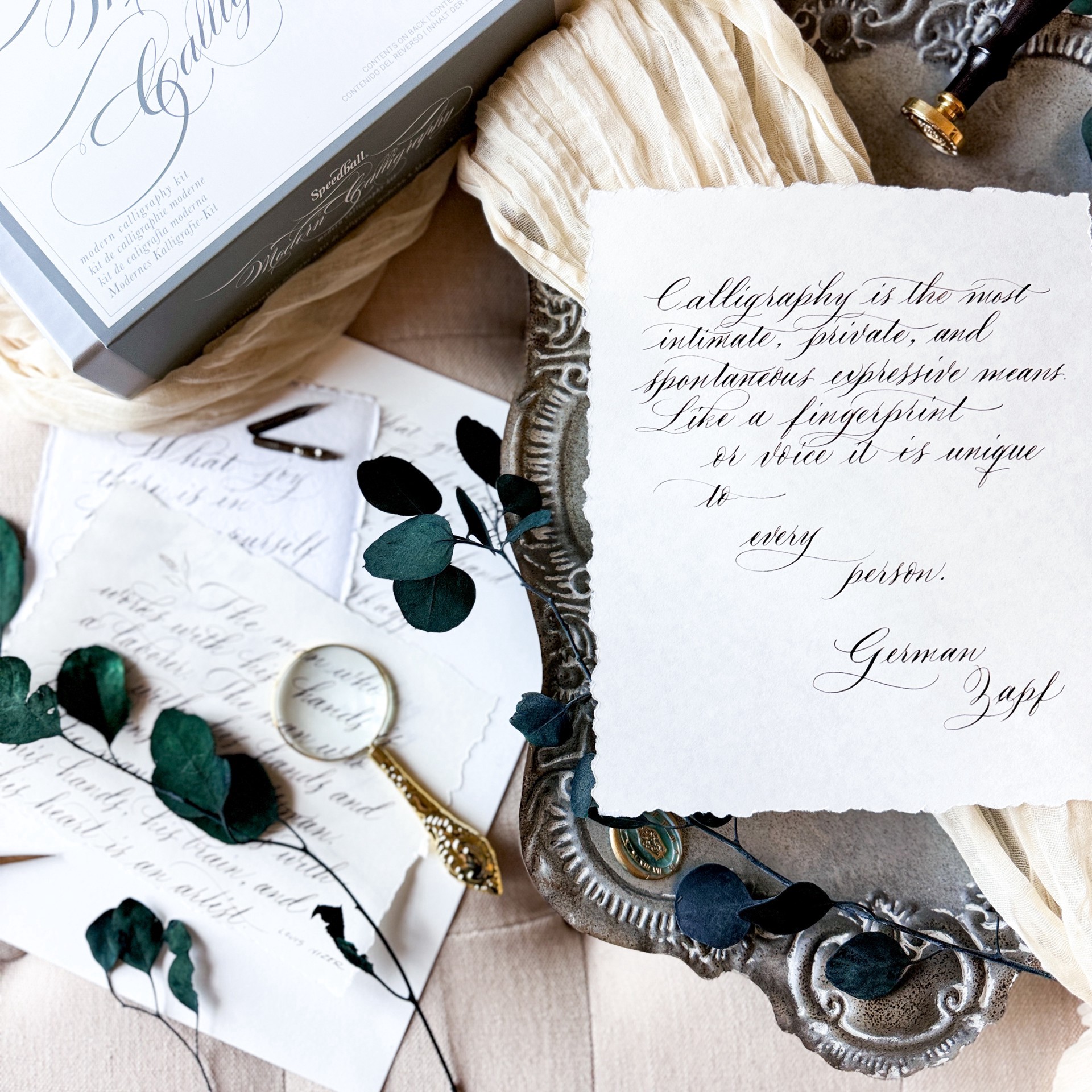 slide 3 of 4, Speedball Modern Calligraphy Kit, 1 ct