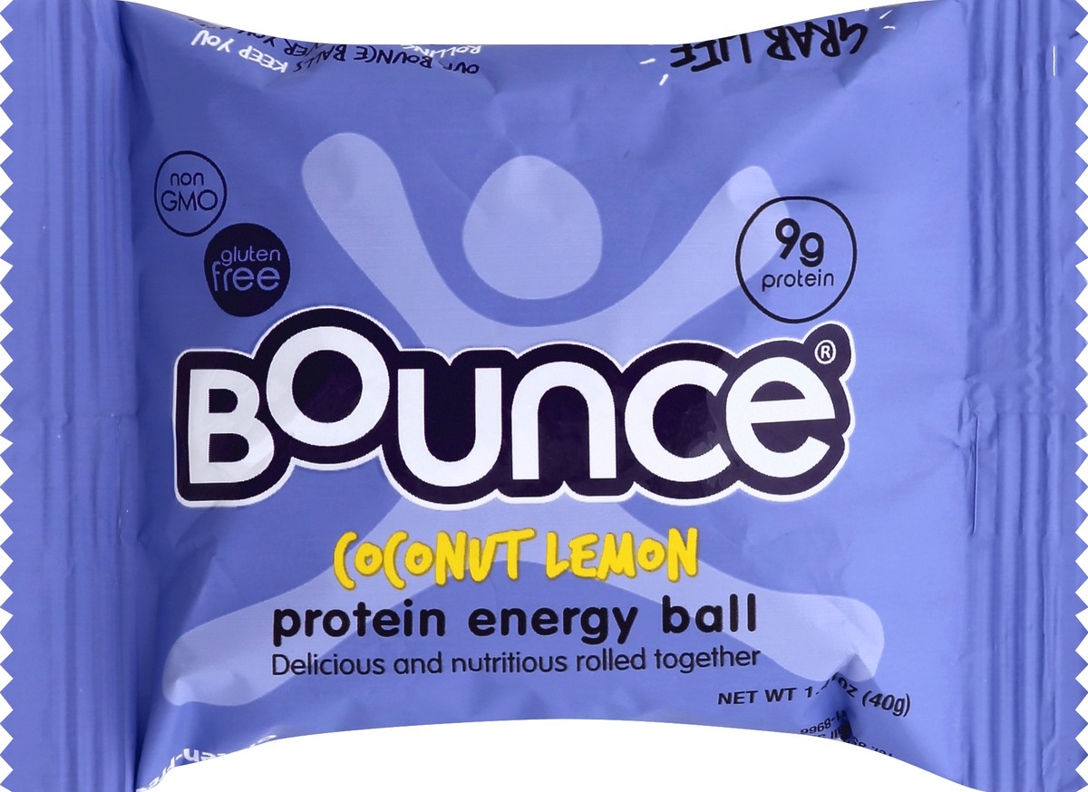slide 5 of 5, Bounce Energy Ball Coconut Lemon Protein, 1.41 oz