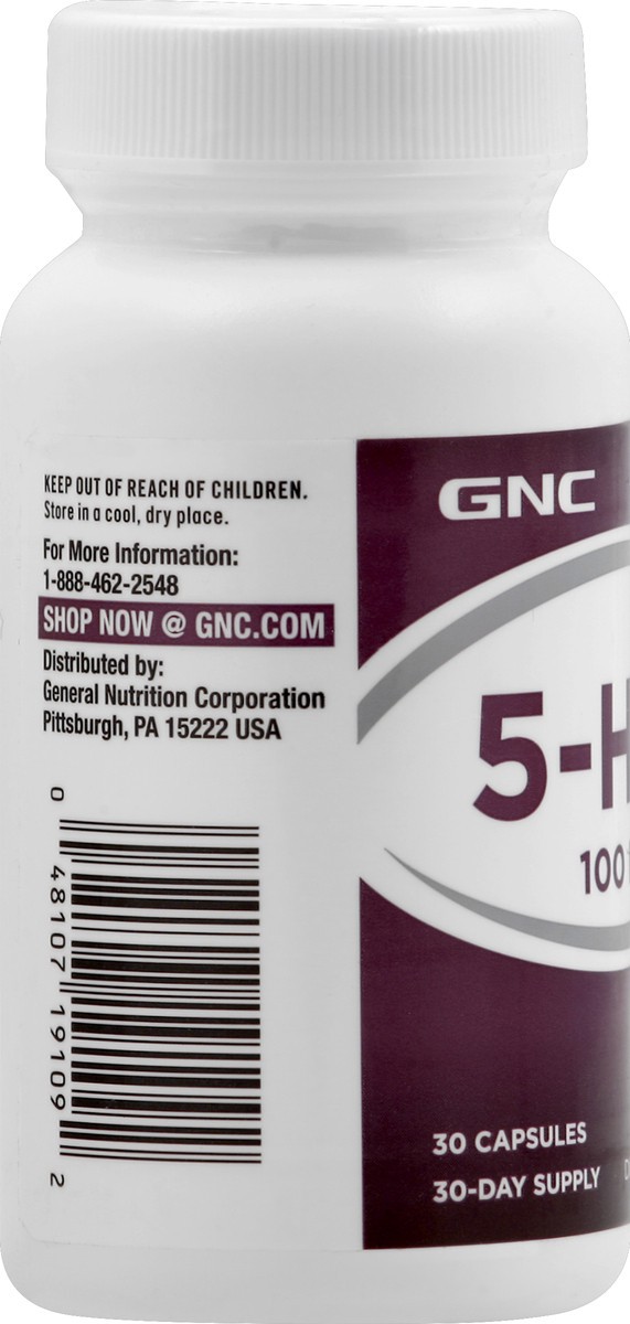 slide 3 of 6, GNC 5-HTP 30 ea, 30 ct