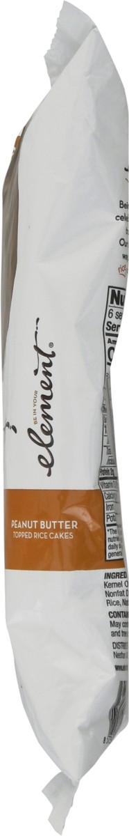 slide 4 of 9, Element Peanut Butter Rice Cake, 3.5 oz