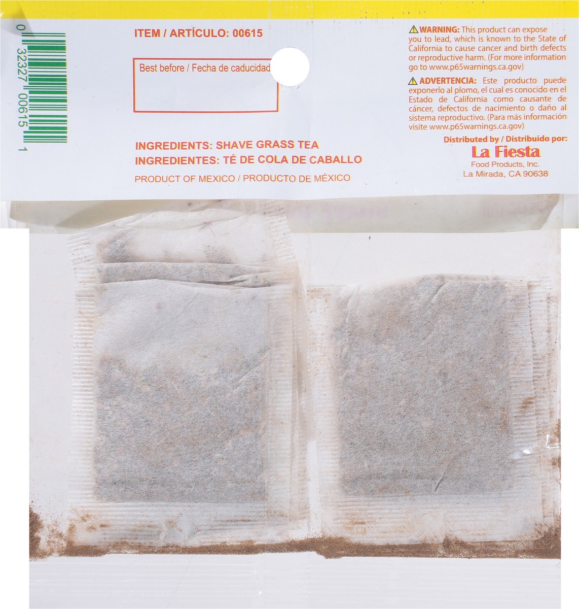 slide 12 of 12, La Fiesta Shave Grass Tea - 0.25 oz, 0.25 oz