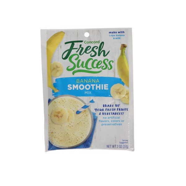 slide 1 of 1, Concord Foods Banana Smoothie Mix - 2 oz, 2 oz