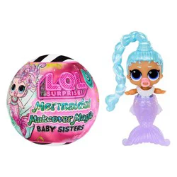 L.O.L. Surprise! Mermaids Makeover Magic Baby Sisters With Color-Change Mermaid Tails