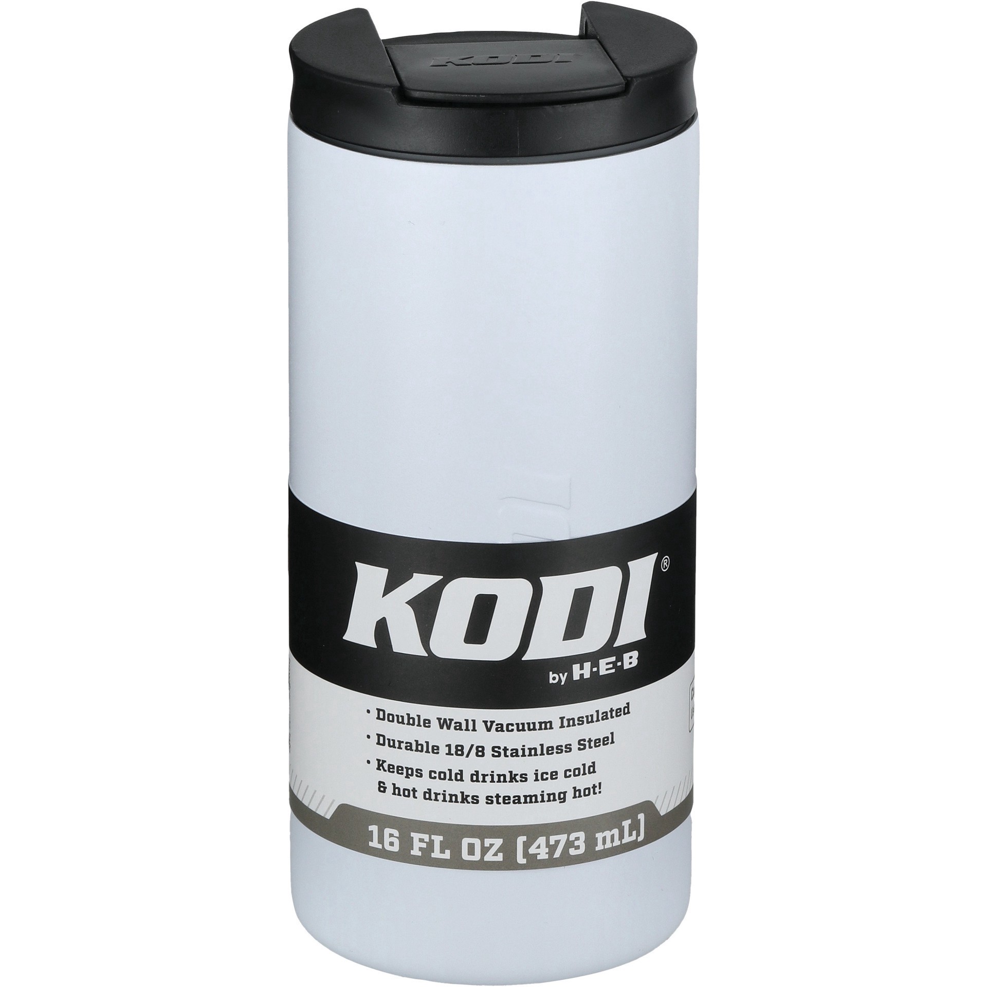 slide 1 of 1, KODI by H-E-B Spill Proof Tumbler - Polar Breeze, 16 oz