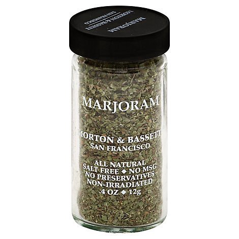 slide 1 of 1, Morton & Bassett Marjoram - 0.4 Oz, 0.4 oz
