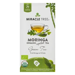 Miracle Tree Organic Moringa Superfood Green Tea Bags