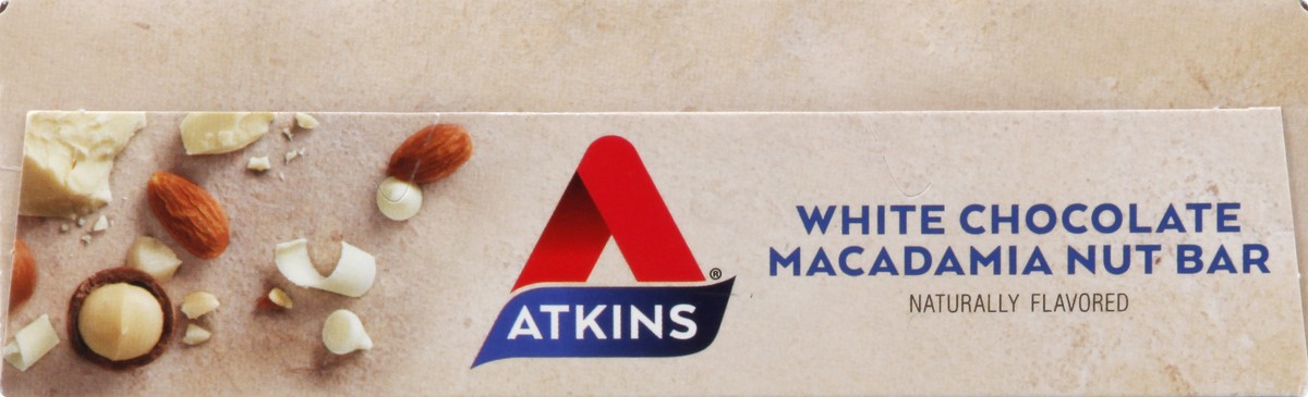 slide 9 of 9, Atkins White Chocolate Snack Bar 5Pk, 7.05 oz