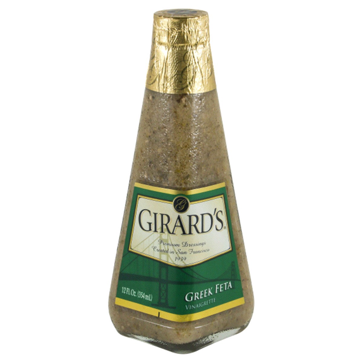 slide 1 of 13, Girard's Greek Feta Vinaigrette, 12 fl oz