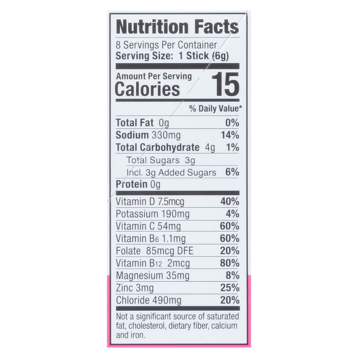 slide 4 of 15, S.O.S. Daily Hydration Watermelon Electrolyte Drink Mix Sticks - 8 ct, 8 ct