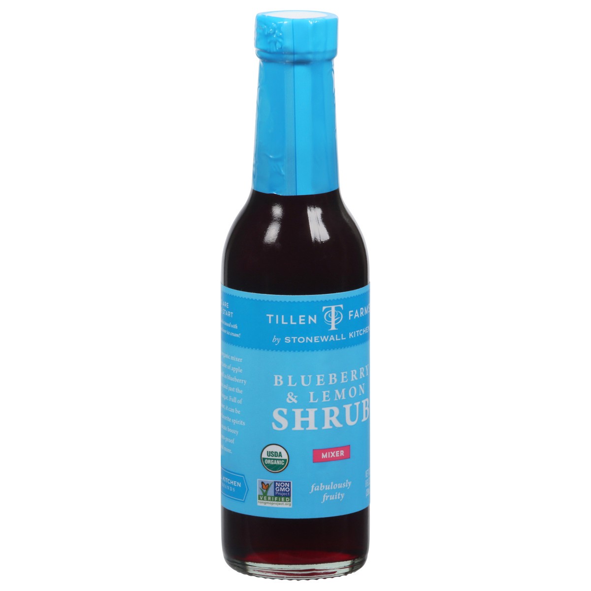 slide 7 of 9, Tillen Farms Mixer Blueberry & Lemon Shrub - 8 fl oz, 8 fl oz