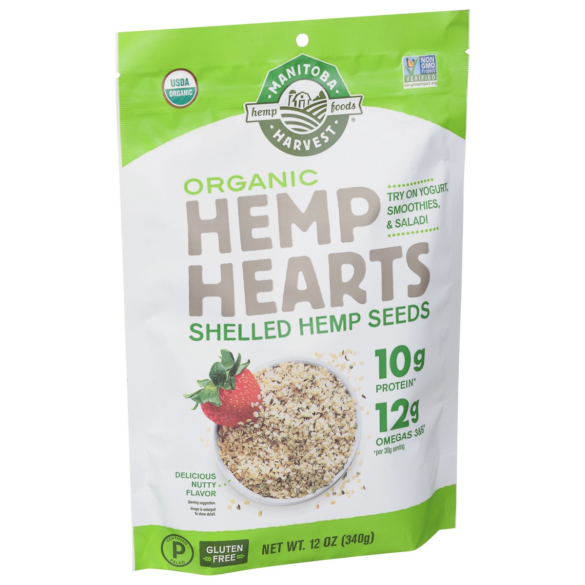 slide 8 of 12, Manitoba Harvest Organic Hemp Hearts Shelled Hemp Seeds, 12 oz