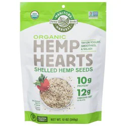 Manitoba Harvest Organic Hemp Hearts Shelled Hemp Seeds