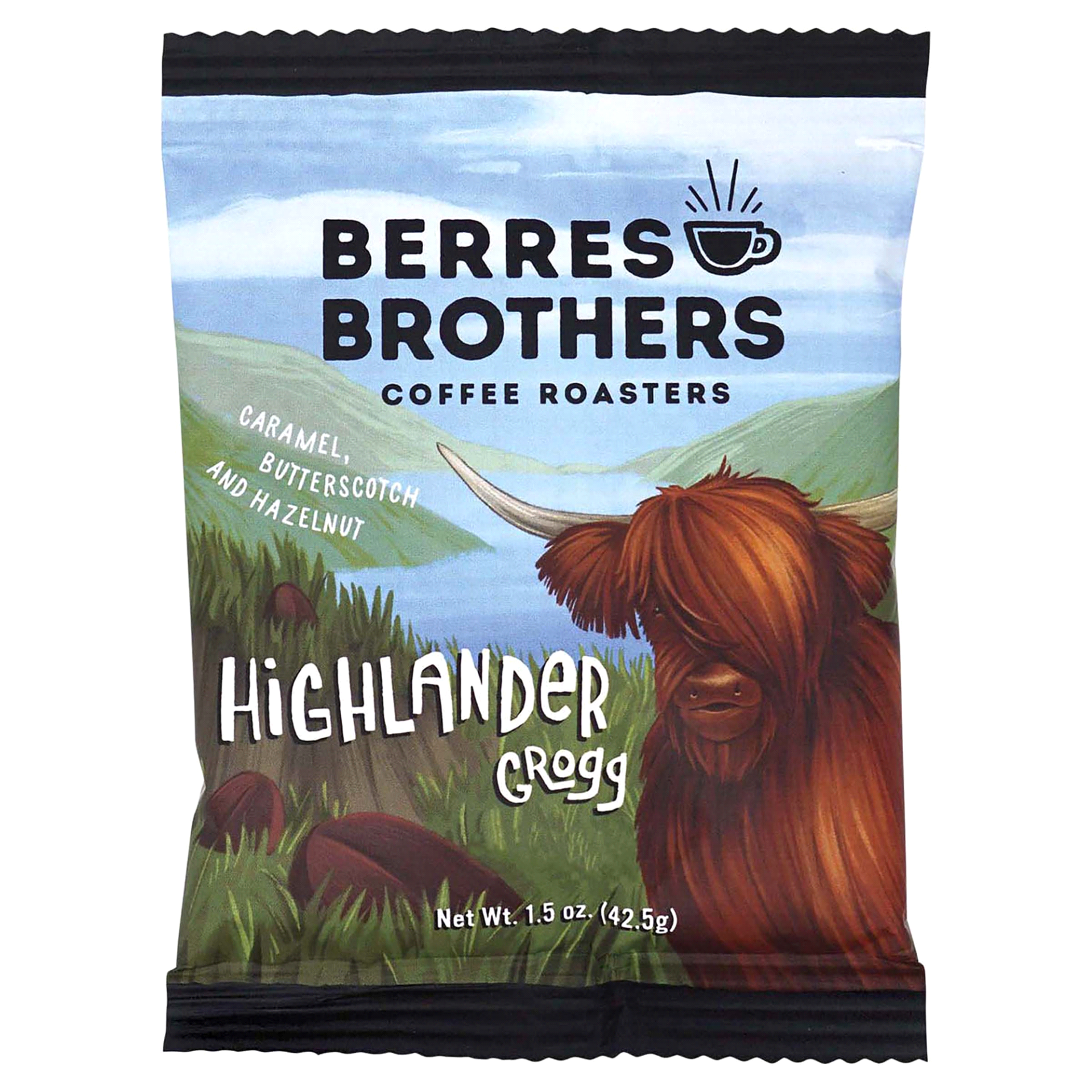 slide 1 of 1, Berres Brothers Highlander Grogg Ground Coffee, 1.5 oz