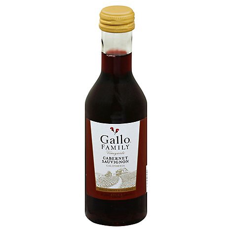 slide 1 of 2, Gallo Family Cabernet Sauvignon 187 ml, 187 ml