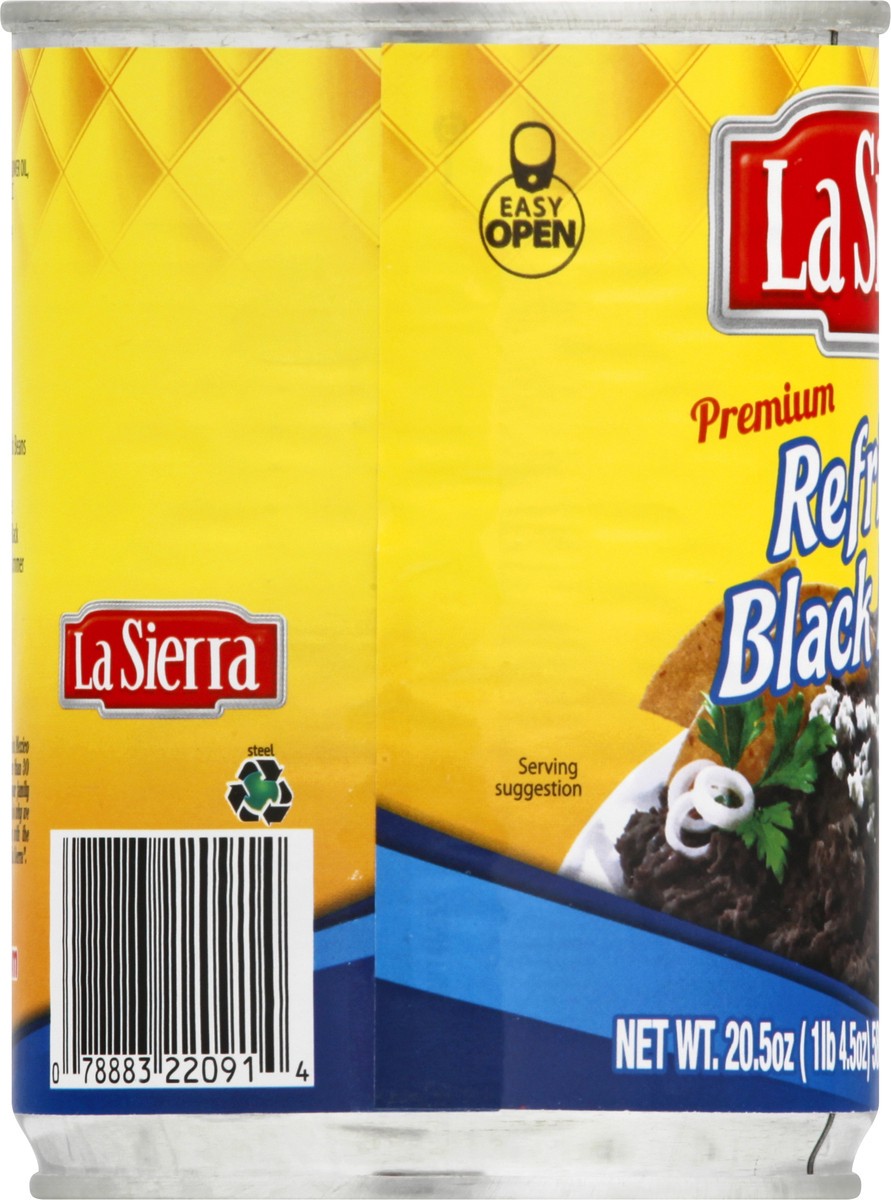 slide 8 of 9, La Sierra Premium Refried Black Beans 20.5 oz, 20.5 oz