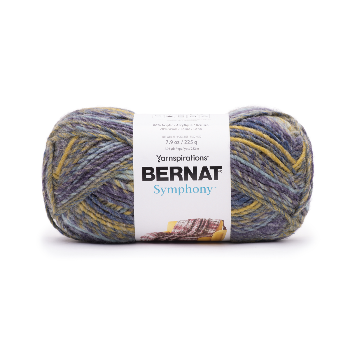 slide 1 of 1, Bernat Symphony Royal 16612121007, 7.9 oz