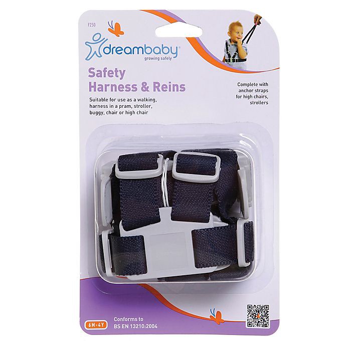 slide 3 of 3, Dreambaby Safety Harness - Navy, 1 ct