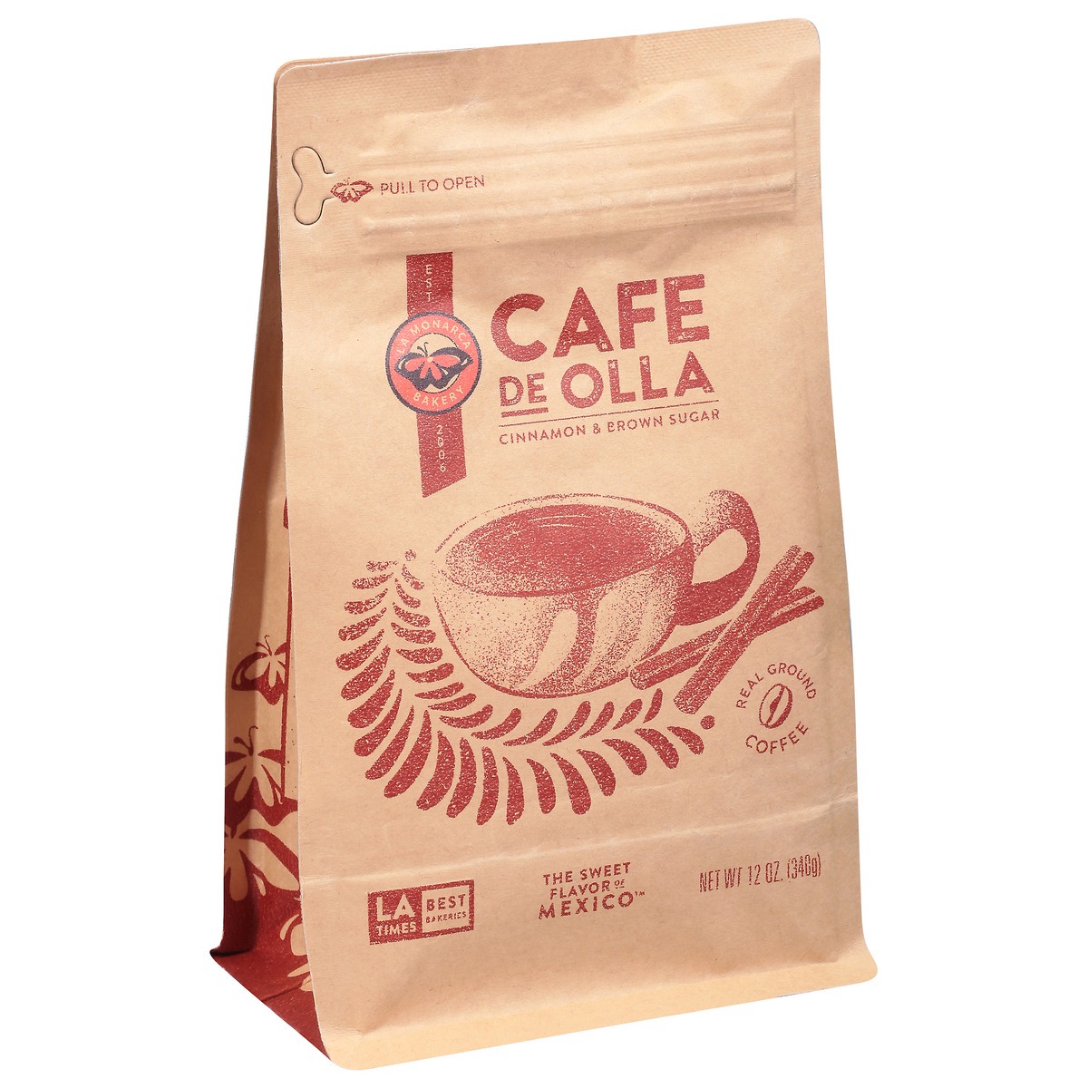 slide 5 of 9, La Monarca Bakery Cinnamon & Brown Sugar Coffee 12 oz, 12 oz