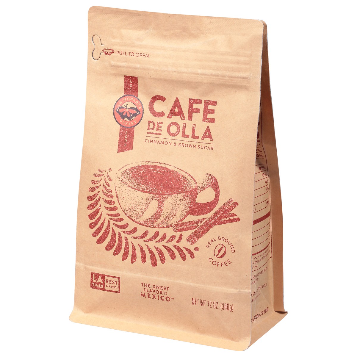 slide 3 of 9, La Monarca Bakery Cinnamon & Brown Sugar Coffee 12 oz, 12 oz
