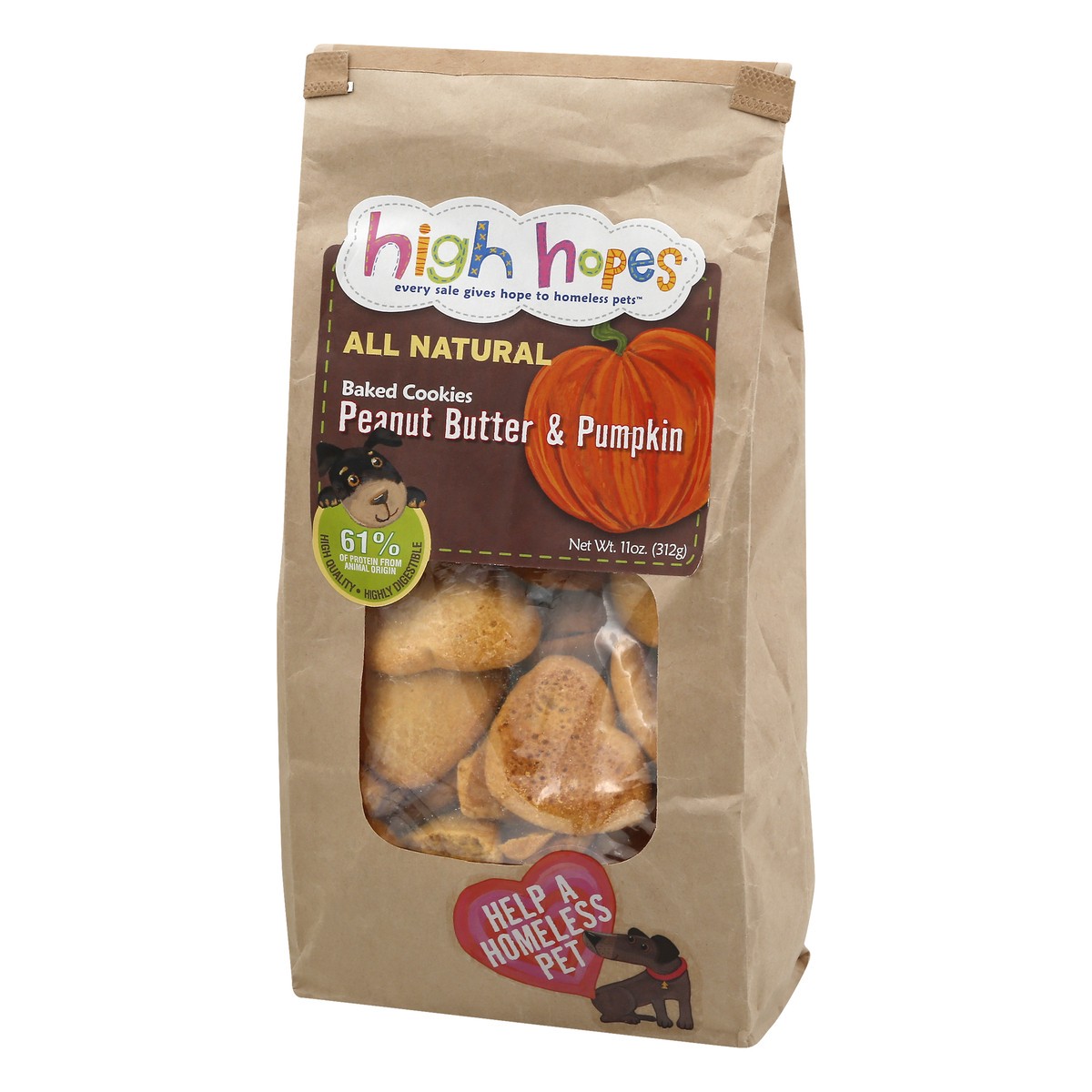 slide 5 of 12, High Hopes Peanut Butter & Pumpkin Baked Cookies 11 oz, 11 oz
