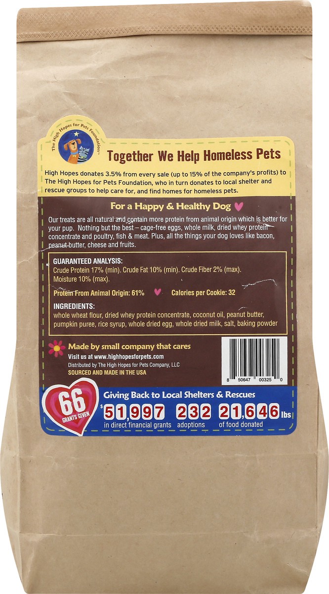 slide 7 of 12, High Hopes Peanut Butter & Pumpkin Baked Cookies 11 oz, 11 oz