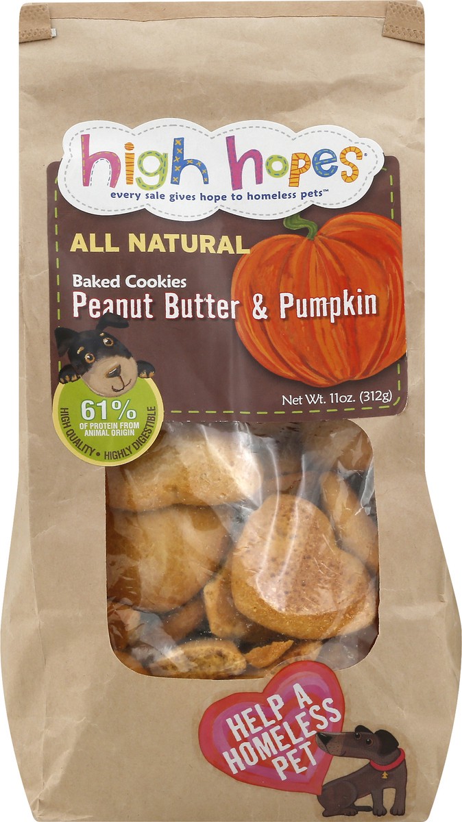 slide 8 of 12, High Hopes Peanut Butter & Pumpkin Baked Cookies 11 oz, 11 oz
