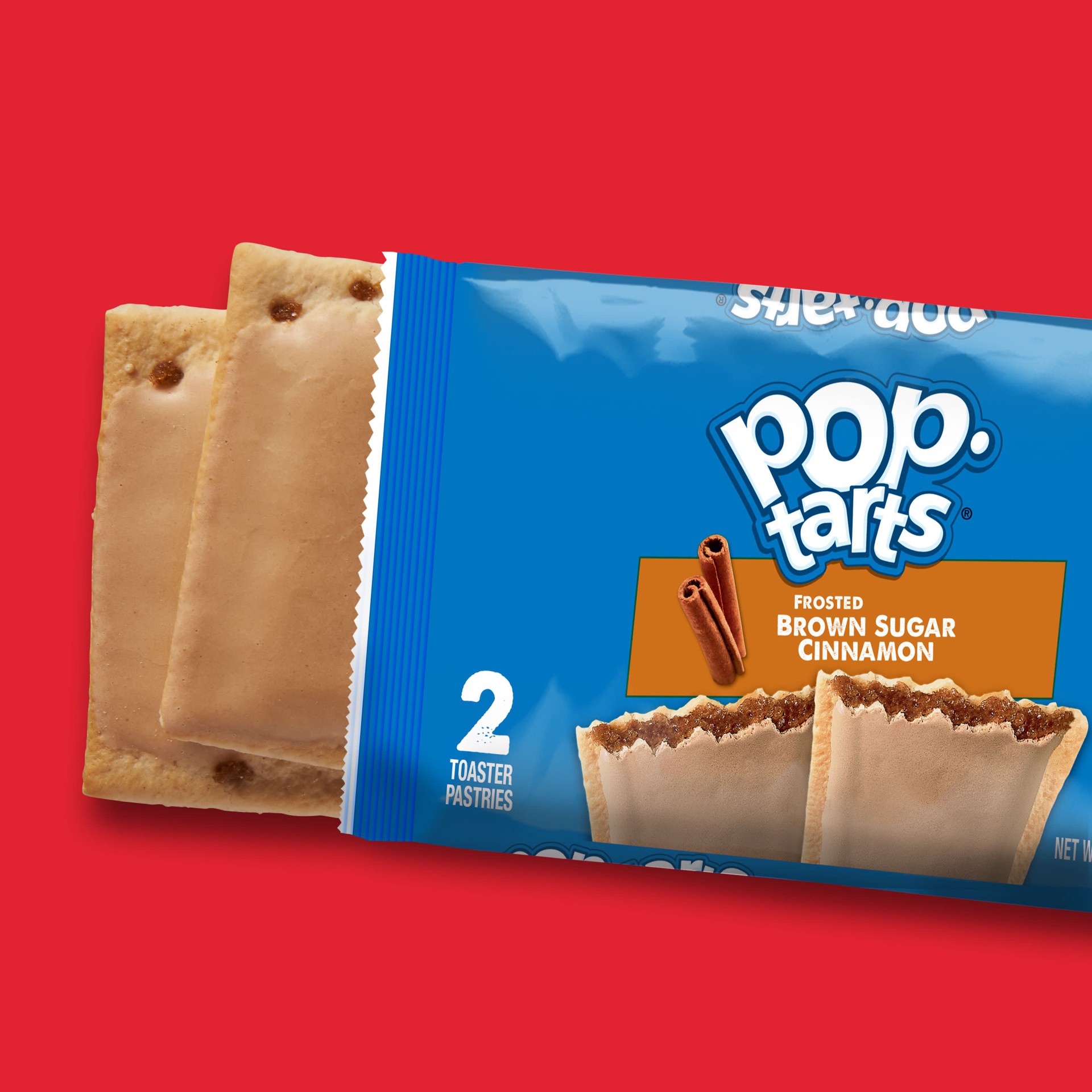 slide 5 of 5, Pop-Tarts Toaster Pastries, Frosted Brown Sugar, 3.3 oz, 3.3 oz