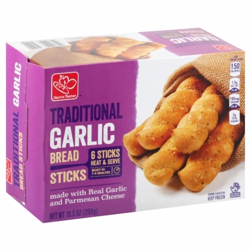 slide 1 of 1, Harris Teeter Garlic Breadsticks, 10.5 oz