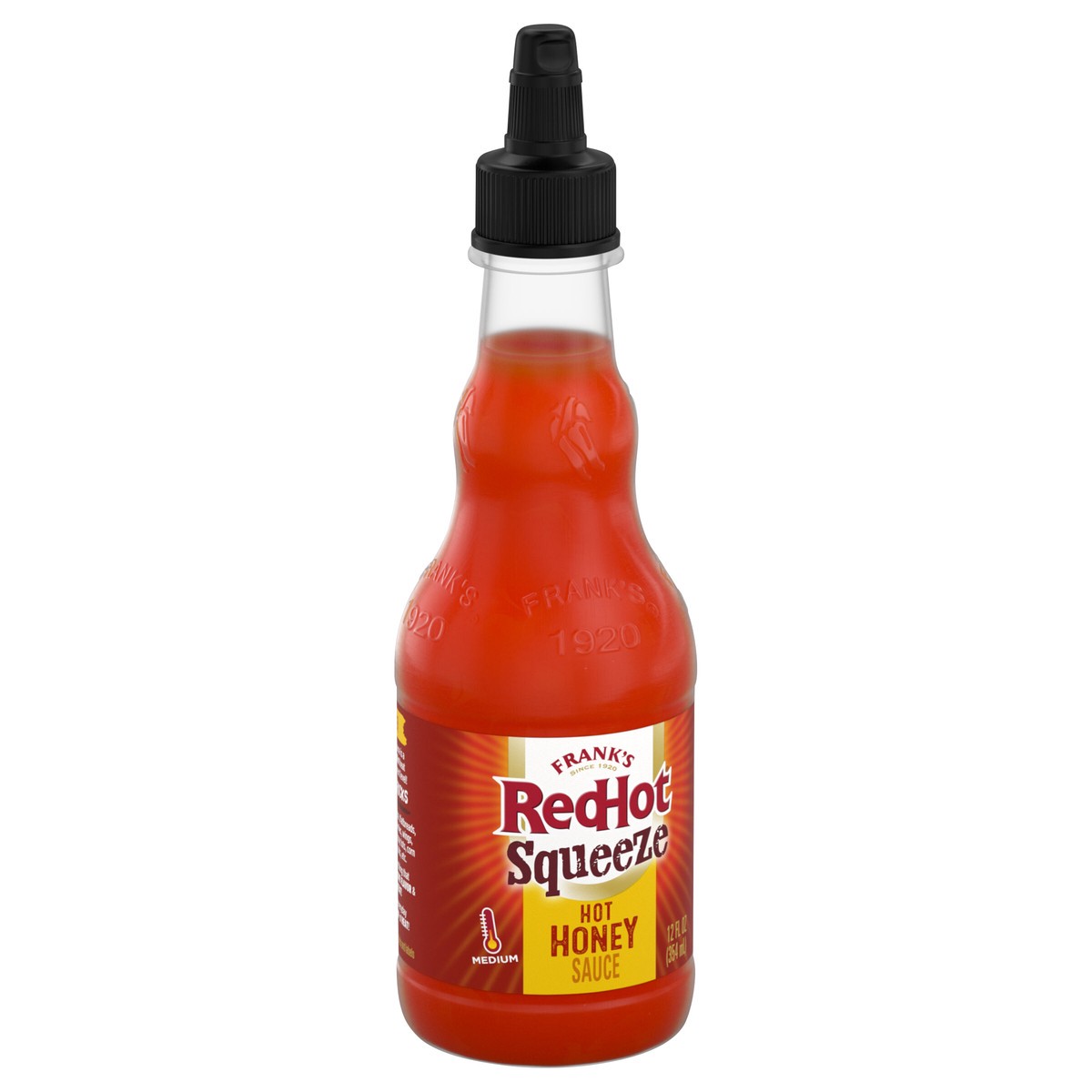 slide 8 of 13, Frank's RedHot Hot Honey Squeeze Hot Sauce, 12 fl oz, 12 fl oz