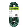 slide 5 of 5, Outdoor 16/3 SJTW Extension Cord - Green, 40 ft