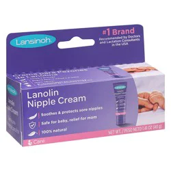 Lansinoh Lanolin Nipple Cream for Breastfeeding, 1.41 oz.