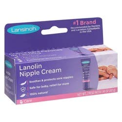 Lansinoh Lanolin Nipple Cream for Breastfeeding, 1.41 oz.