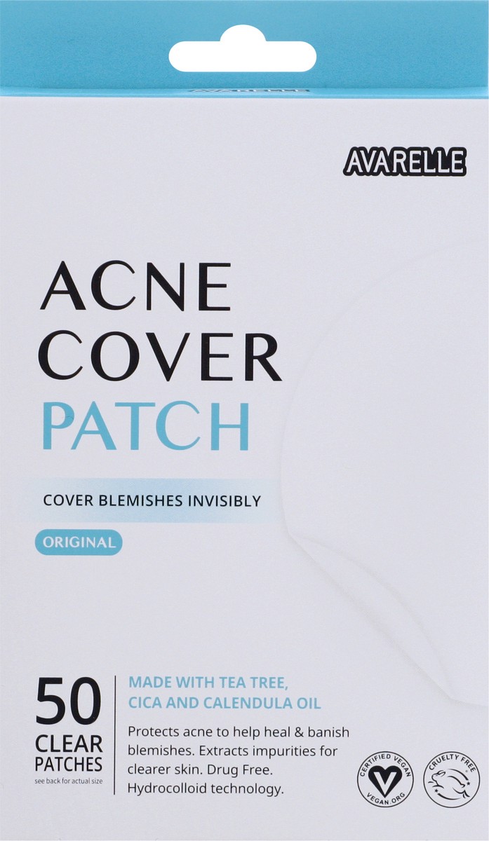 slide 1 of 9, Avarelle Original Acne Cover Patch 50 ea, 50 ct